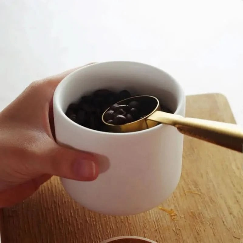Ceramic Storage Jar with Bamboo Lid, Three Sizes