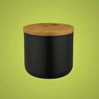 Ceramic Storage Jar with Bamboo Lid, Three Sizes