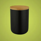 Ceramic Storage Jar with Bamboo Lid, Three Sizes