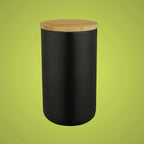 Ceramic Storage Jar with Bamboo Lid, Three Sizes