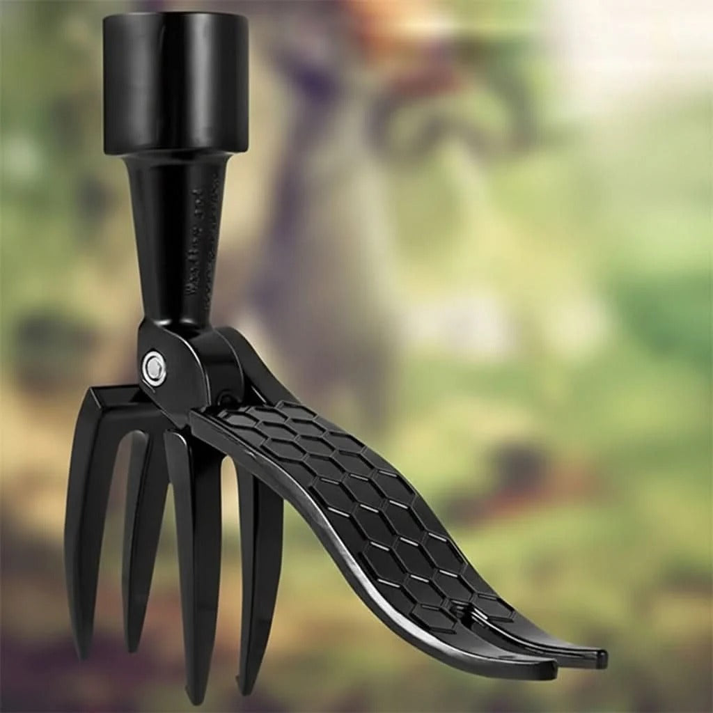 Claw Weed Puller for Standing Use