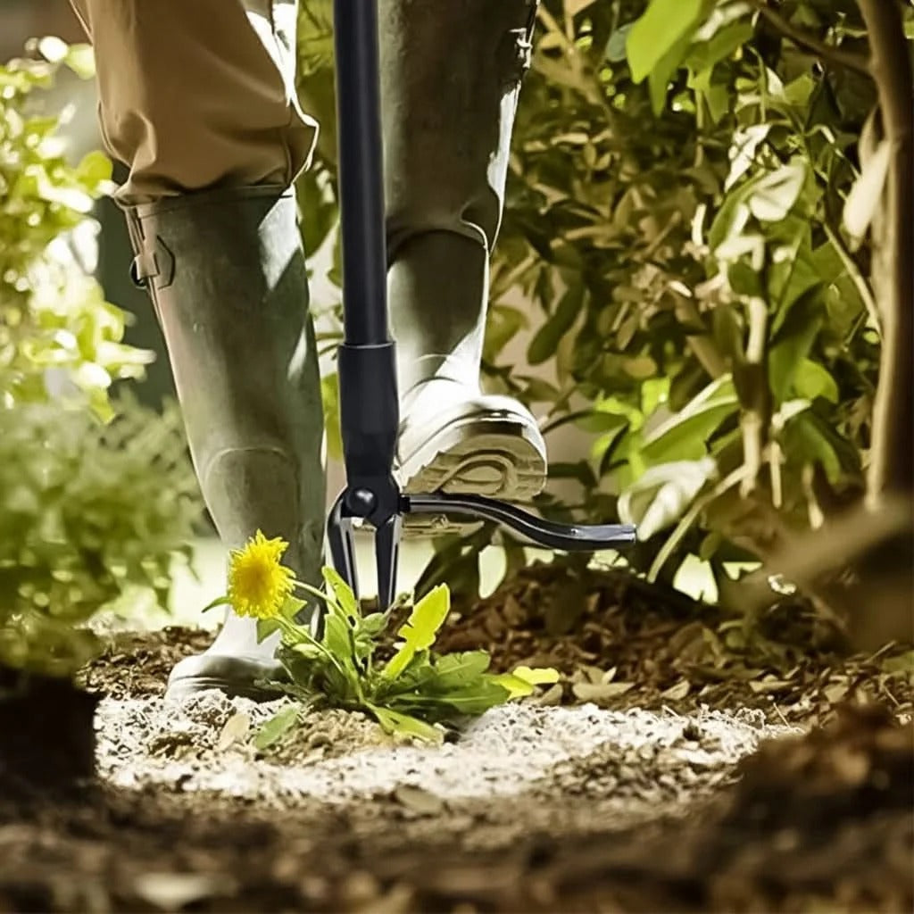 Claw Weed Puller for Standing Use