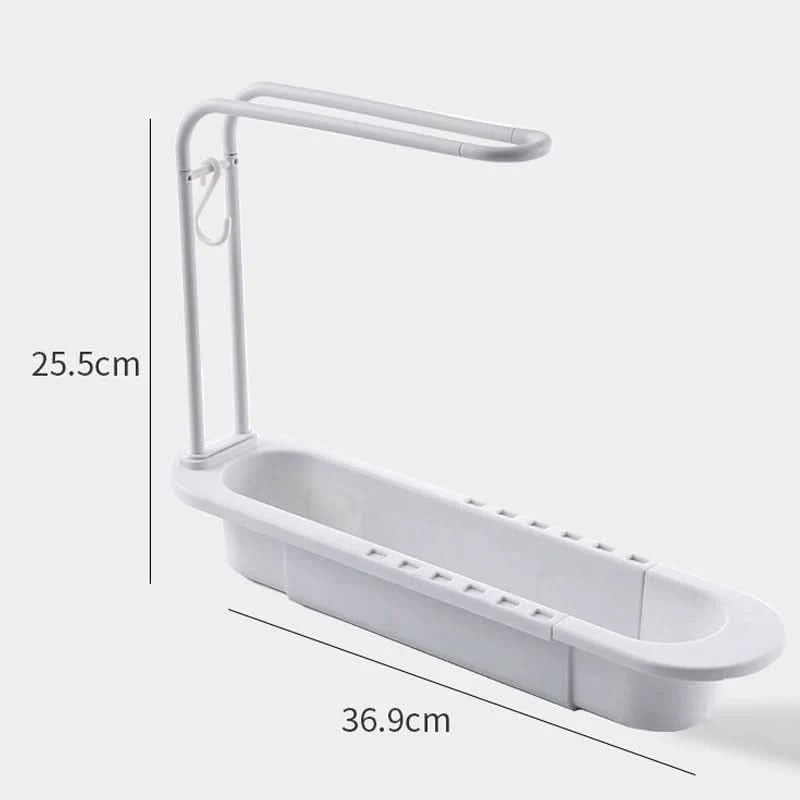 Expandable Sink Organizer with Towel Bar
