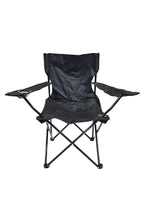 Folding Camping Chair with Armrests and Cup Holder