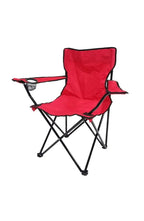Folding Camping Chair with Armrests and Cup Holder