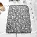 Memory Foam Bath Mat with Pebble Texture