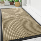 Non-Slip Entrance Mat That Traps Dirt, Two Sizes
