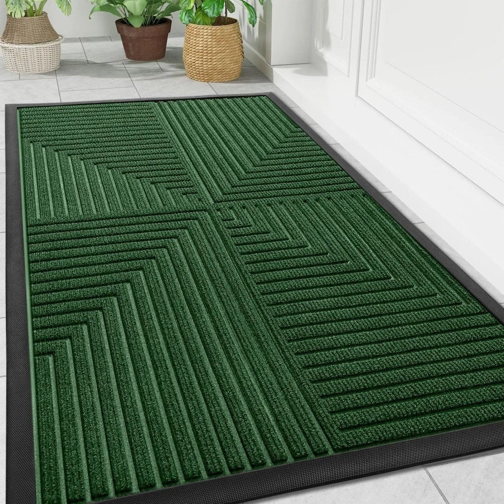Non-Slip Entrance Mat That Traps Dirt, Two Sizes