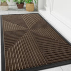 Non-Slip Entrance Mat That Traps Dirt, Two Sizes