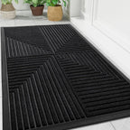 Non-Slip Entrance Mat That Traps Dirt, Two Sizes
