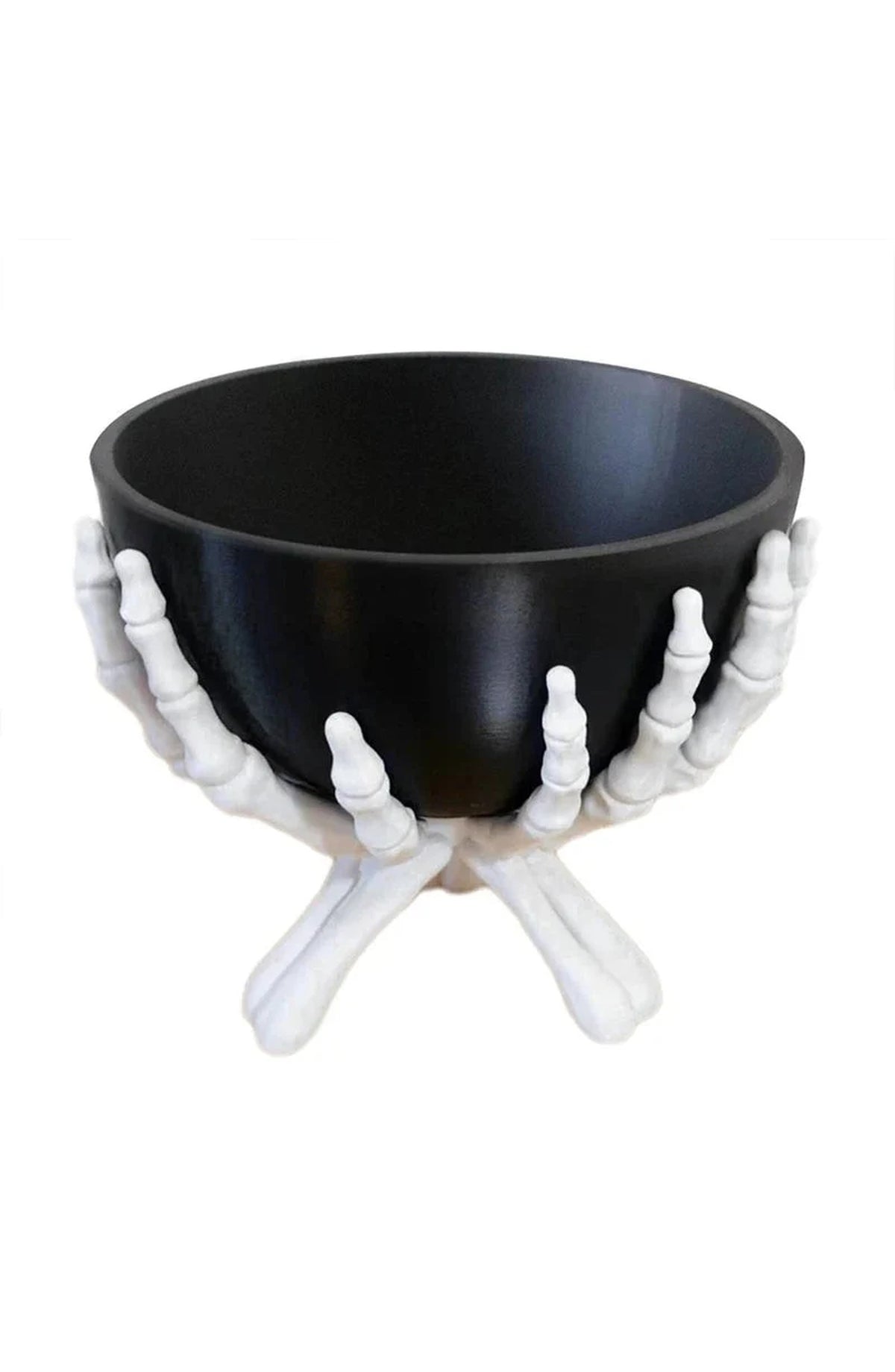 Skeleton Hands Candy Bowl with Removable Dish