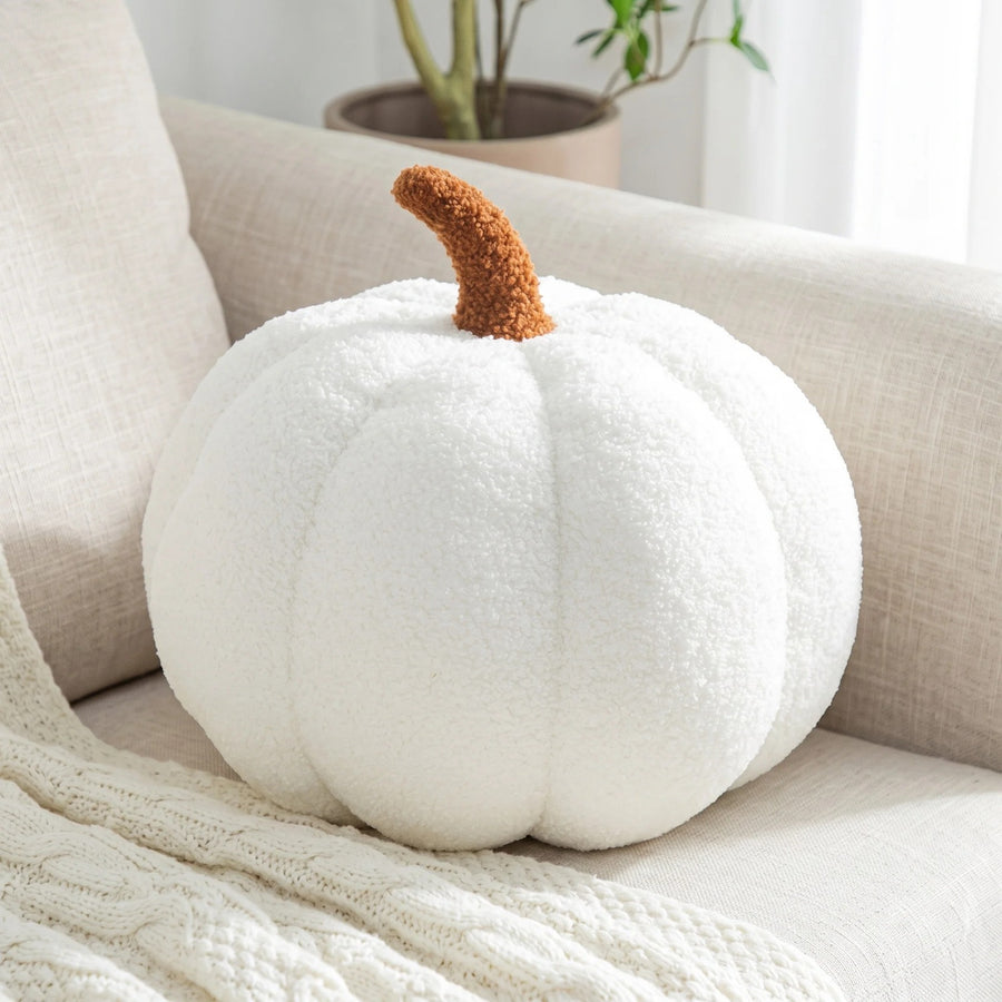 Soft Plush Pumpkin Cushion, Seven Colors