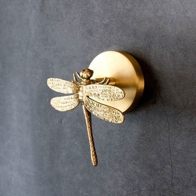 Solid Brass Wall Hook, Eight Animal and Flower Shapes