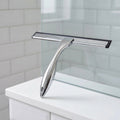 Stainless Steel Shower Squeegee with Silicone Blade and Hook